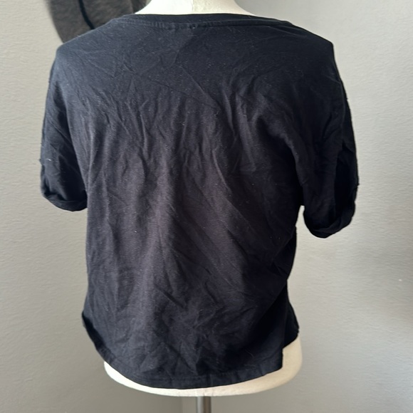 Top shop - floral embroidered crop tee - Picture 4 of 6